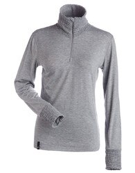 NILS Holly 1/4 Zip Top Women's in Silver